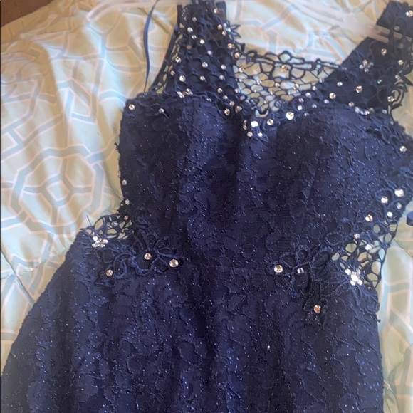 Navy formal dress - Picture 1 of 2